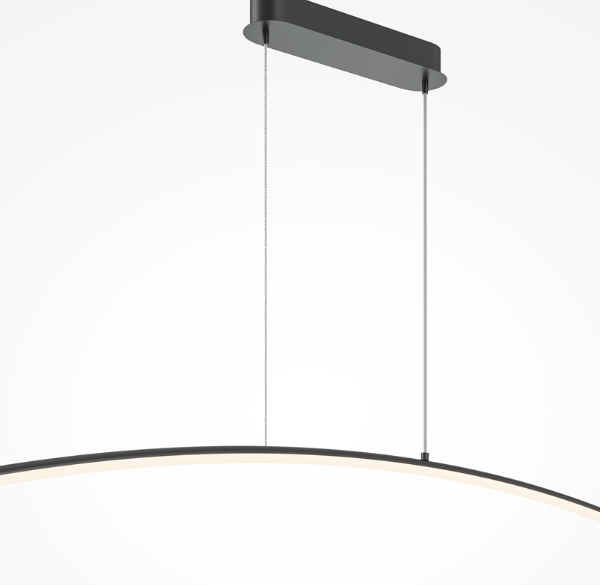 Maytoni Curve visilica crna