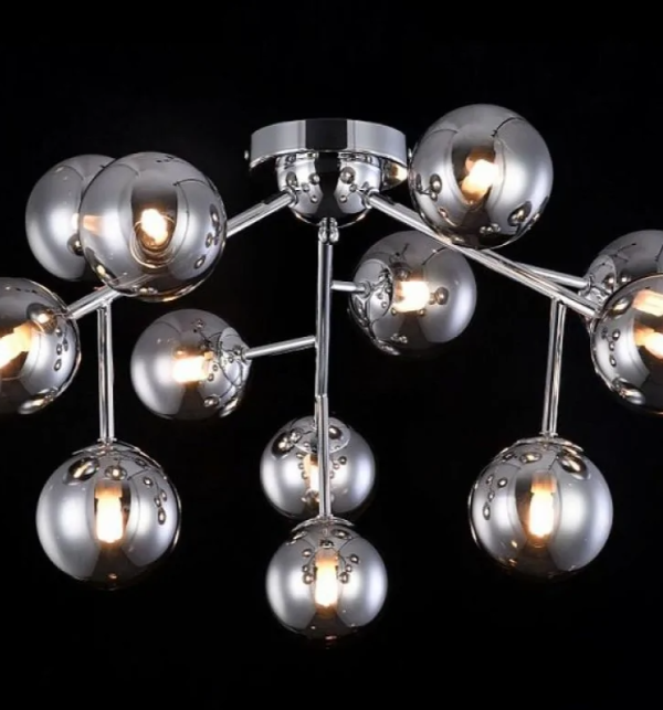 Maytoni Dallas unutrašnja plafonska lampa hrom 28W
