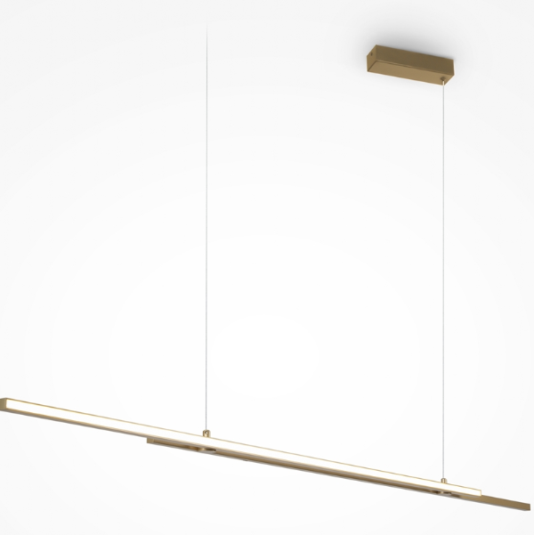 Maytoni Halo visilica mesing-bela 4000K 48W