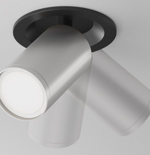 Maytoni FOCUS S Crna - Silver Plafonska