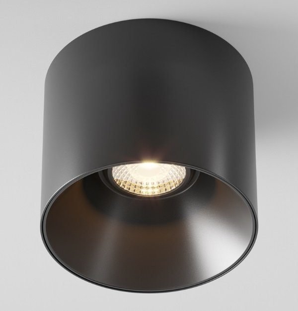Maytoni ALFA LED Crna Plafonska