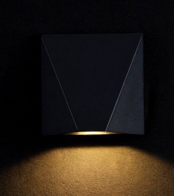 Maytoni Beekman spoljašnja fasadna lampa crna 3000K 6W