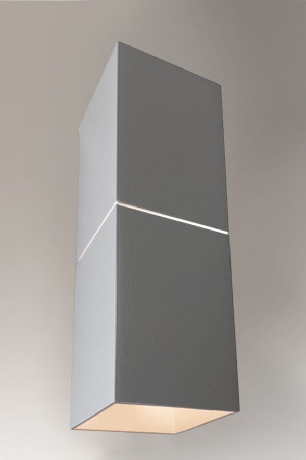 Shilo Nemuro zidna lampa siva (200 mm)
