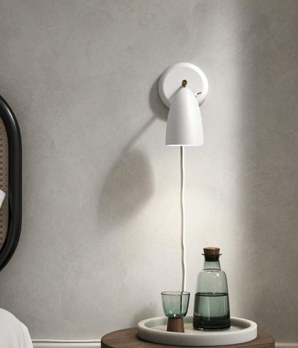 Design For The People Nexus 2 zidna lampa bela/telegrey