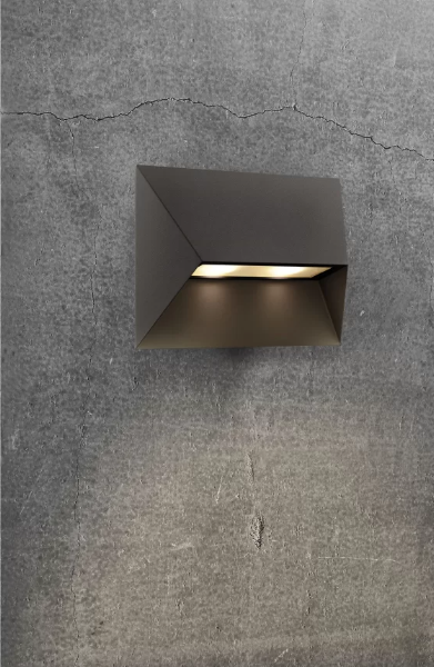 Nordlux Pontio 27 spoljašnja zidna lampa crna