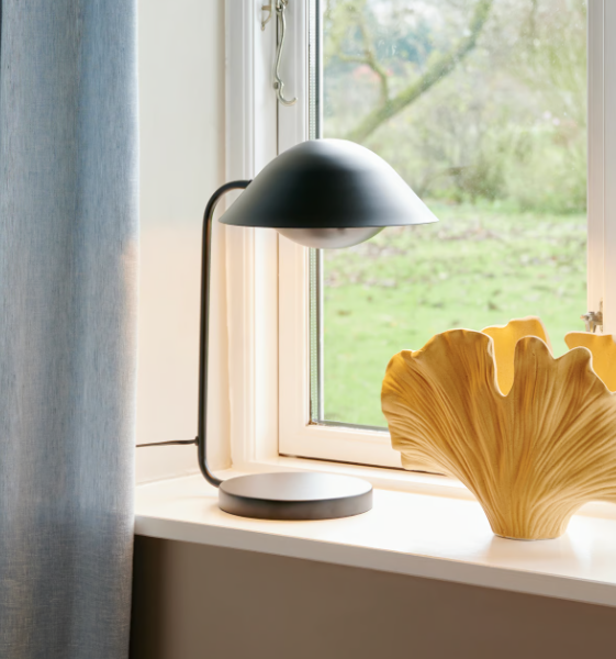 Nordlux Freya stona lampa crna