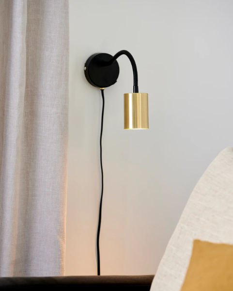 Nordlux Explore Flex zidna lampa mesing