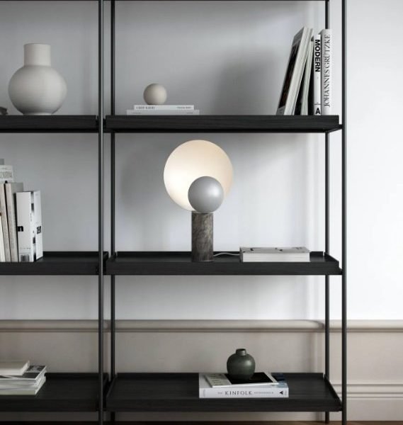 Design For The People Caché stona lampa siva
