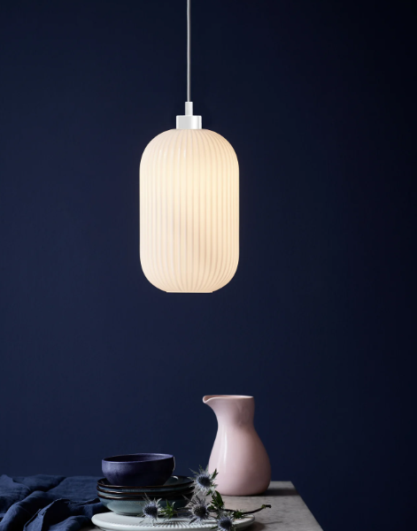 Nordlux Milford 20 visilica opal bela