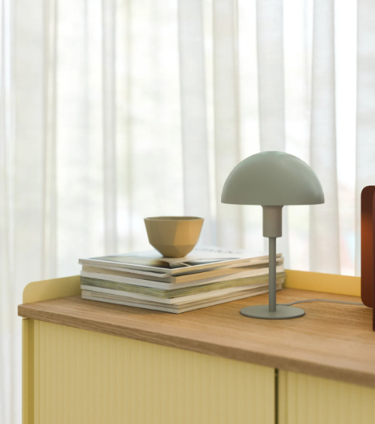 Nordlux Ellen Mini stona lampa prašnjasto zelena