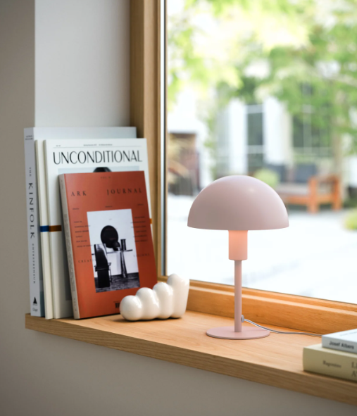 Nordlux Ellen Mini stona lampa prašnjavo roza