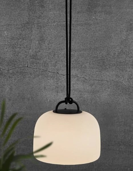 Nordlux Kettle To-Go 22 Spoljašnja Prenosiva Rasveta Bela/Crna