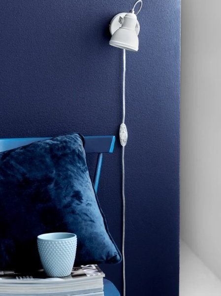 Nordlux Aslak zidna lampa bela