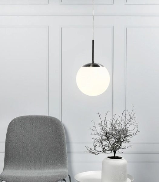 Nordlux Cafe 20 visilica opal bela