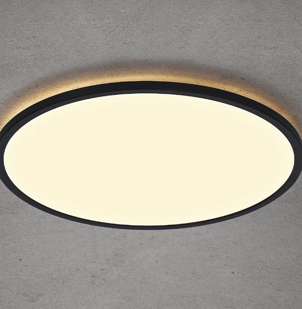 Nordlux Oja 42 IP54 3000/4000K Switch plafonska lampa crna