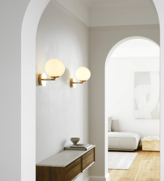 Design For The People Shapes zidna lampa mesing