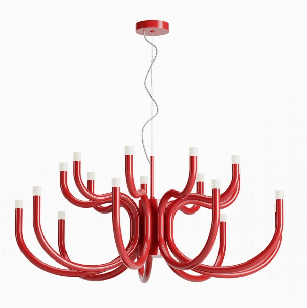 Redo Luxor luster crveni