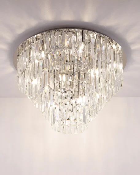 MaxLight Monako plafonska lampa hrom