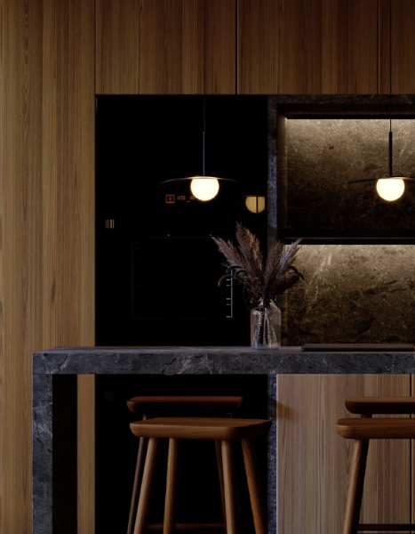 Redo Cody visilica crna - mat zlatna