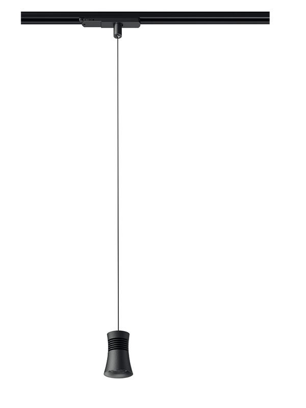 Mantra Pagoda Šinski reflektor crna led 12.5W 4000K za trofaznu šinu