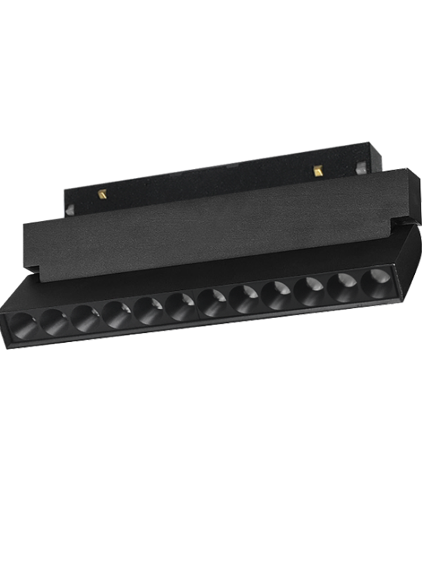 Mantra Magneto linearna nadgradna lampa crna led 20W 3000K