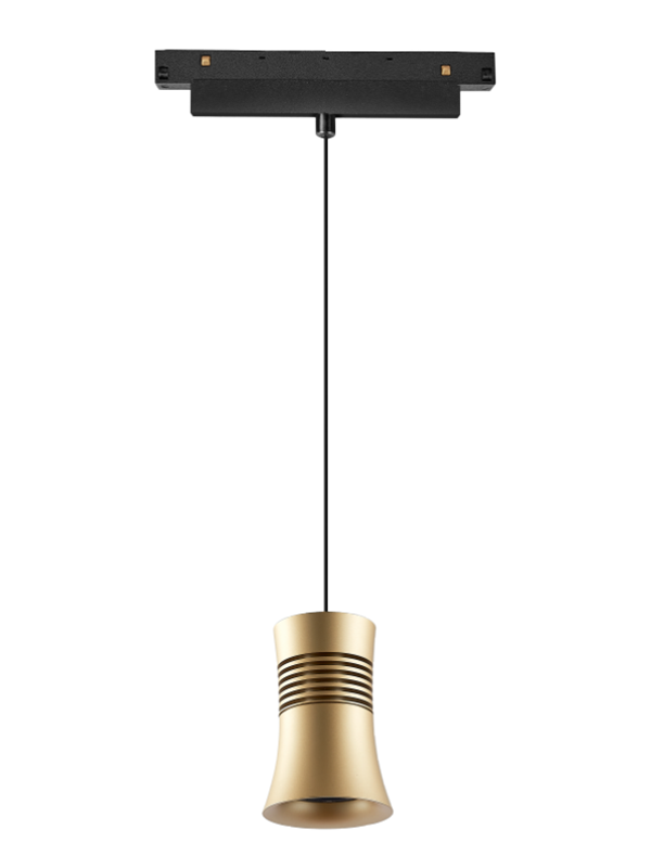 Mantra Magneto Visilica crna/zlatna led 12W 3000K Triac