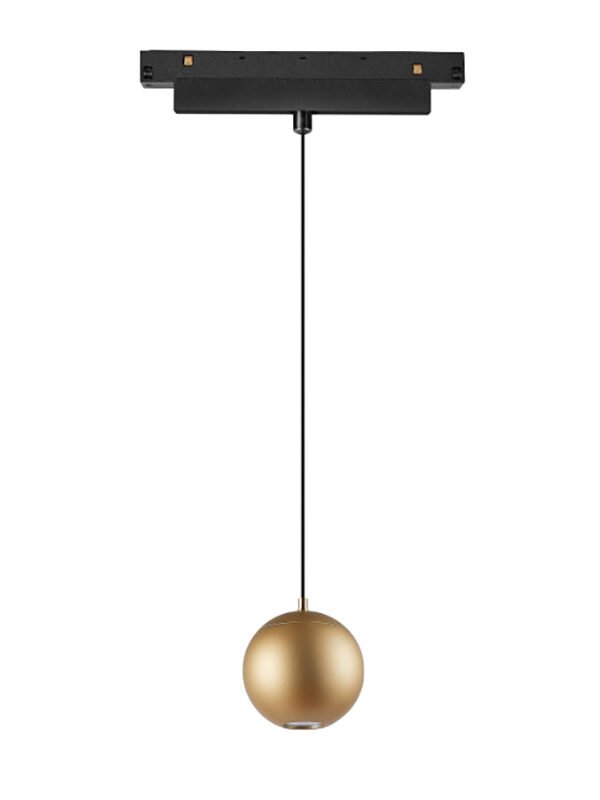 Mantra Magneto visilica crna/zlatna led 7W 2700K Triac