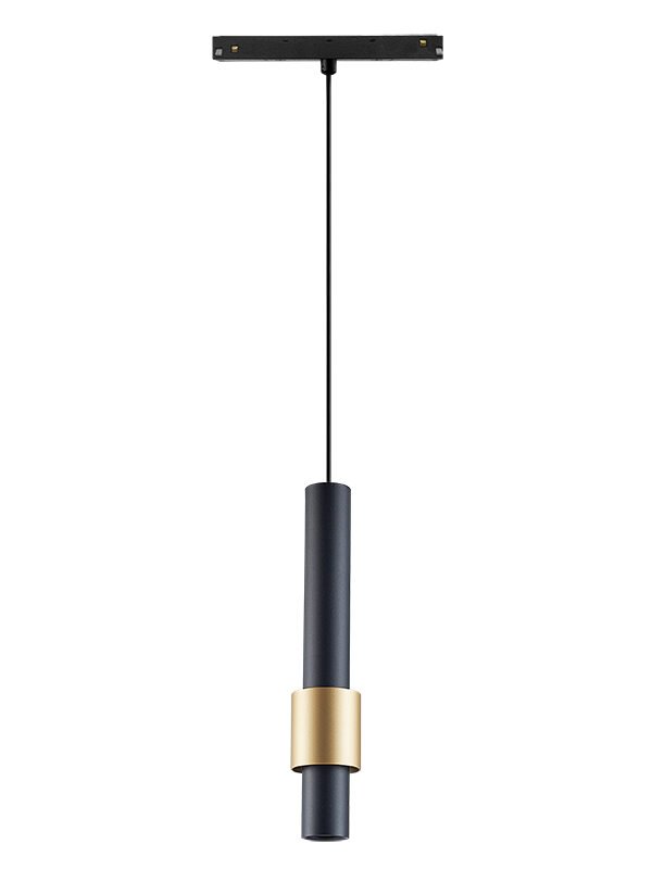 Mantra Magneto visilica crna/zlatna led 7W 2700K Triac