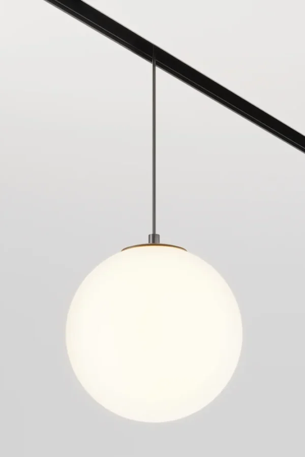 Maytoni Luna Exility magnetni šinski privjesak crni 3000K 5W 360°