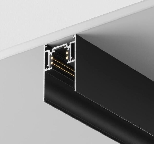 Maytoni S35 Crna Magnetna Nadgradna Sina