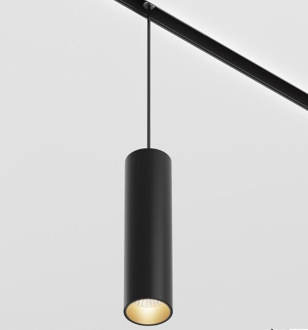 Maytoni Focus LED Exility magnetna šinska visilica crni 3000K 12W 36°