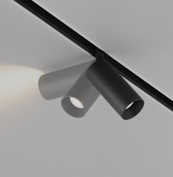 Maytoni Focus LED Exility magnetni šinski reflektor crni 4000K 20W 24°