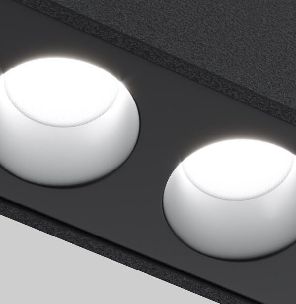 Maytoni Points Exility magnetni šinski reflektor crni 4000K 12W 36°