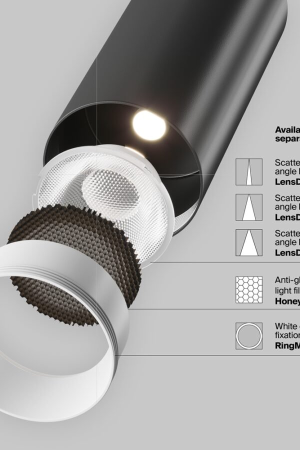 Maytoni FOCUS LED Crna Šinski Reflektor